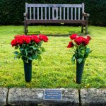 Bronze kerb plaque memorial