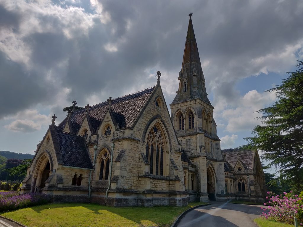 Historic chapel building exterior